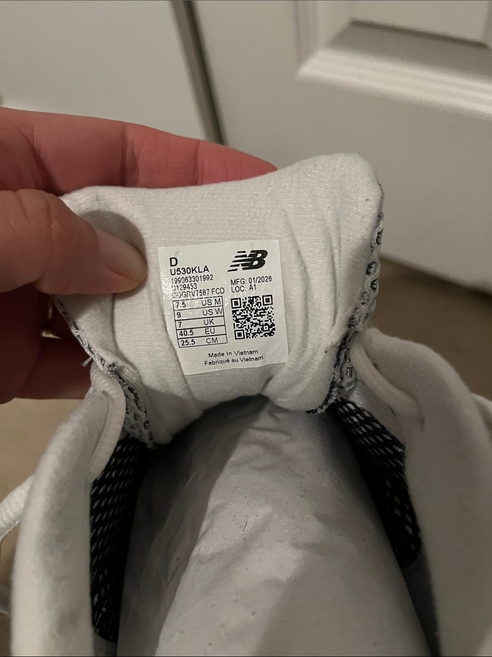 Brand new, never worn | New Balance Women's Silver and White Athletic Sneakers - Picture 10 of 11